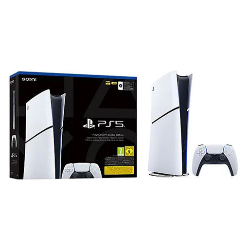 Produktbild Spielekonsole - Sony PlayStation 5 Digital Edition 825 GB WLAN Schwarz, Weiß