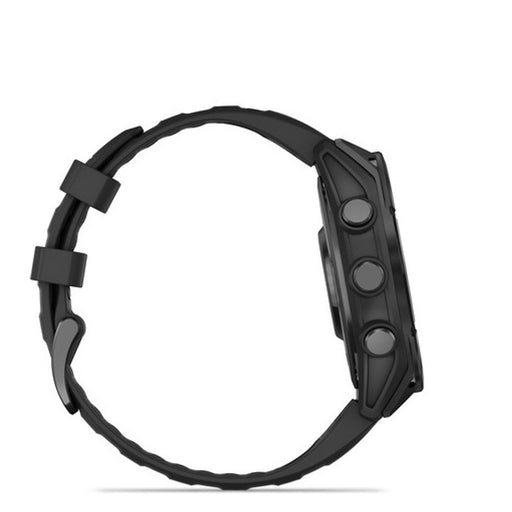 Produktbild Fitnessuhr - Garmin Fenix 8 3,56 cm (1.4) AMOLED 47 mm Digital 454 x 454 Pixel Touchscreen Schwarz WLAN GPS