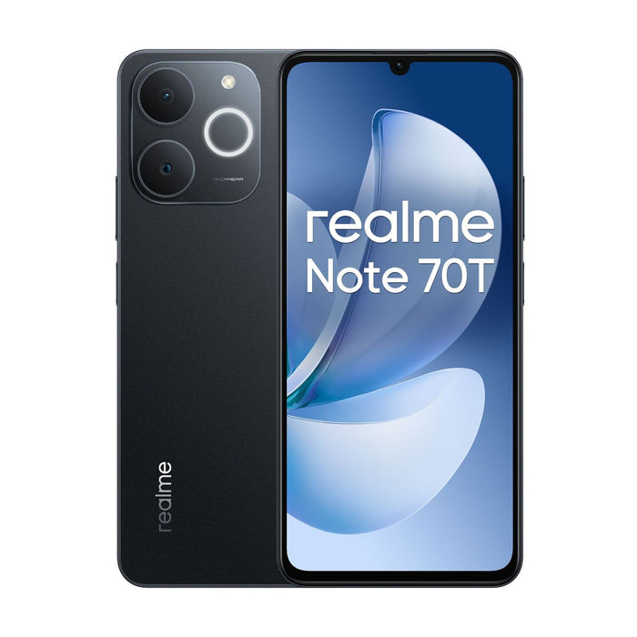 realme Note 70T 17,1 cm (6.74) Dual-SIM Android 15 4G USB Typ-C 4 GB 256 GB 6000 mAh Schwarz