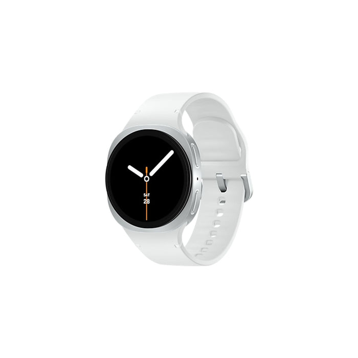 Samsung Galaxy Watch 8 3,3 cm (1.3) AMOLED 40 mm Digital 438 x 438 Pixel Touchscreen Silber WLAN