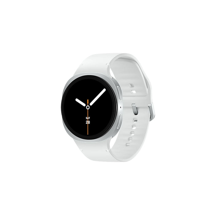 Samsung Galaxy Watch 8 3,81 cm (1.5) AMOLED 44 mm Digital 480 x 480 Pixel Touchscreen Silber WLAN