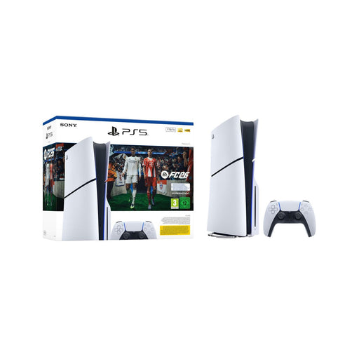Produktbild Spielekonsole - Sony PlayStation 5 + EA Sports FC 26 Bundle 1 TB WLAN Schwarz, Weiß