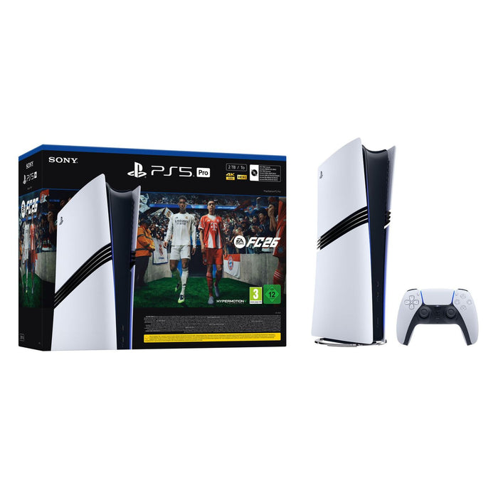 Sony PlayStation 5 Pro + EA Sports FC 26 Bundle 2 TB WLAN Schwarz, Weiß