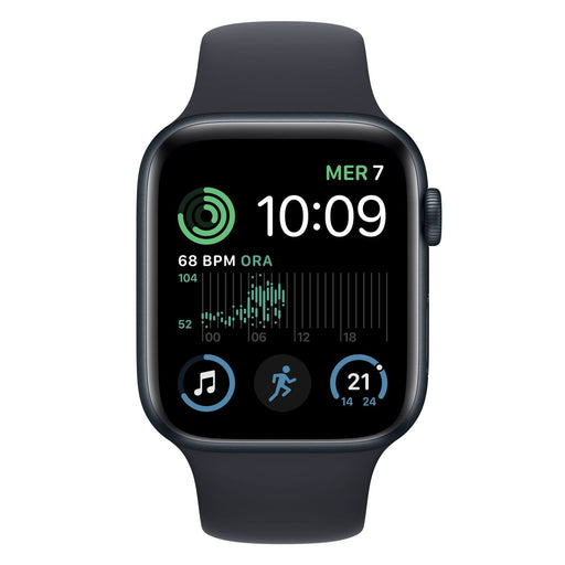 Produktbild Smartwatch - Apple Watch SE 2022 4G 44mm Mitternacht Sportarmband Mitternacht