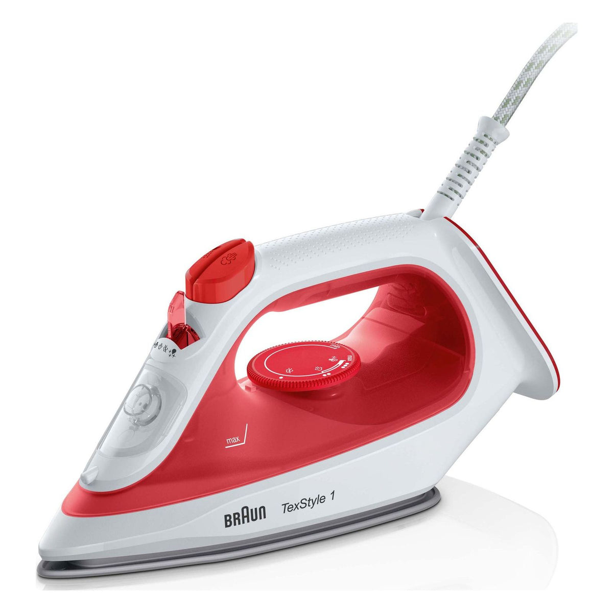 Produktbild Dampfbügeleisen - Braun Dampfbügeleisen TexStyle1 SI 1019 Rot