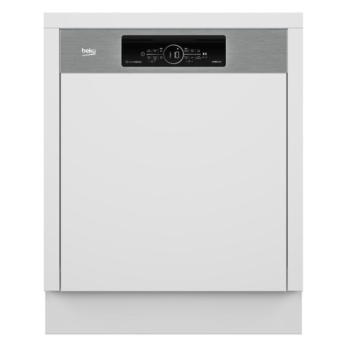 Beko BDSN38440X Geschirrspüler teilintegriert 60 cm 14 Maßgedecke C