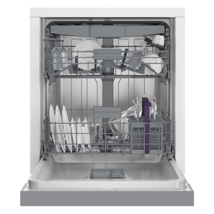 Beko BDSN38440X Geschirrspüler teilintegriert 60 cm 14 Maßgedecke C