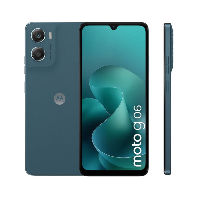 Motorola moto g06 17,5 cm (6.88) Dual-SIM Android 15 4G USB Typ-C 4 GB 128 GB 5200 mAh Blau