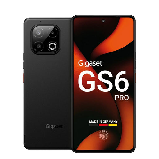 Produktbild Smartphone - Gigaset GS6 PRO 16,9 cm (6.67) Dual-SIM Android 15 5G USB Typ-C 8 GB 128 GB 5300 mAh Schwarz