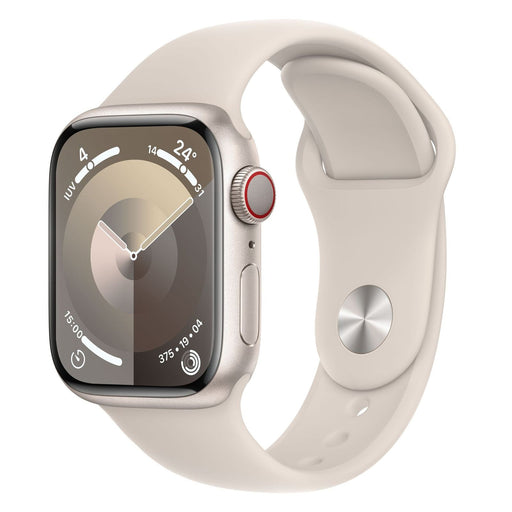 Produktbild Smartwatch - Apple Watch Series 9 41 mm Digital 352 x 430 Pixel Touchscreen 4G Beige WLAN GPS