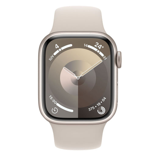 Produktbild Smartwatch - Apple Watch Series 9 41 mm Digital 352 x 430 Pixel Touchscreen 4G Beige WLAN GPS