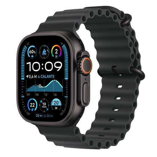 Produktbild Smartwatch - Apple Watch Ultra 2 OLED 49 mm Digital 410 x 502 Pixel Touchscreen 4G Schwarz GPS