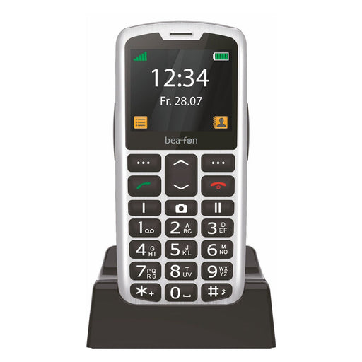 Produktbild Seniorentelefon - Beafon SL260 5,59 cm (2.2) Schwarz, Silber Seniorentelefon