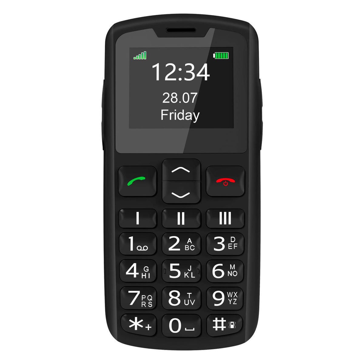 Produktbild Seniorentelefon - Beafon SL230 4,5 cm (1.77) 90 g Schwarz Seniorentelefon