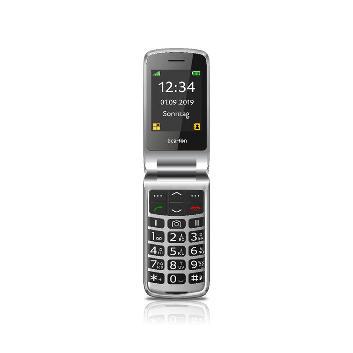 Beafon SL495 LTE 6,1 cm (2.4) 86 g Schwarz, Silber Einsteigertelefon