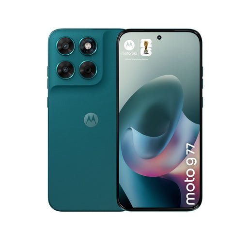 Produktbild Smartphone - motorola moto g77 5G Dual-SIM 256GB PANTONE Shaded Spruce