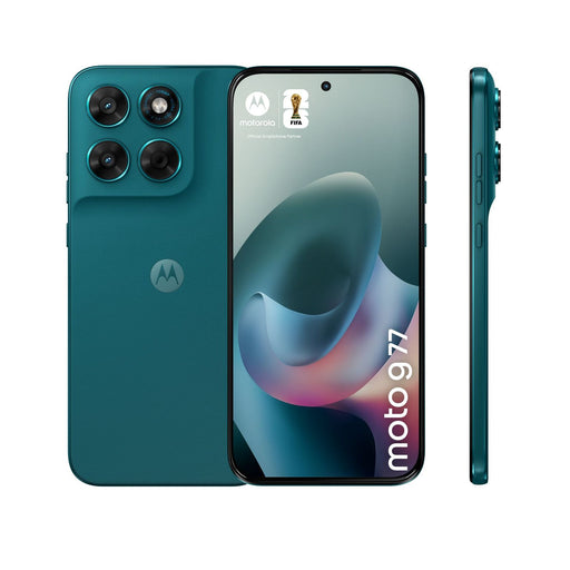 Produktbild Smartphone - motorola moto g77 5G Dual-SIM 256GB PANTONE Shaded Spruce