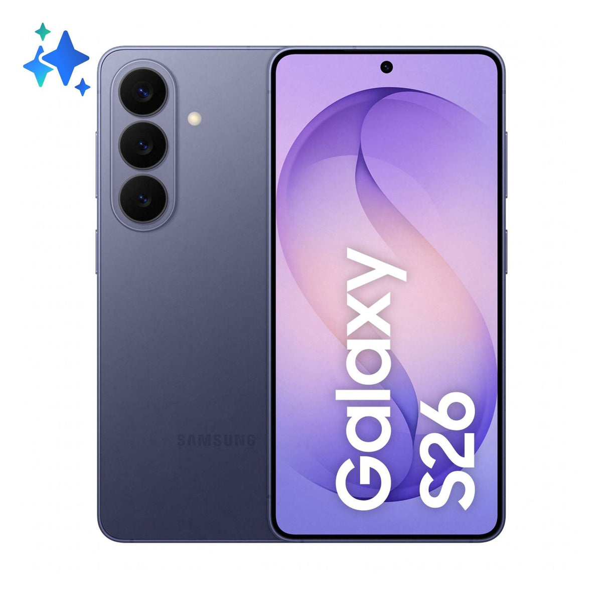 Produktbild Smartphone - Samsung Galaxy S26 5G Dual-SIM 512GB Cobalt Violet