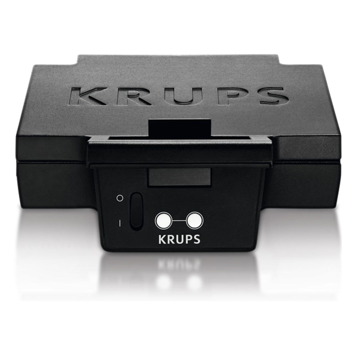 Produktbild Sandwichmaker - Krups FDK461 Sandwich-Toaster 850 W Keramik-Antihaftbeschichtung schwarz