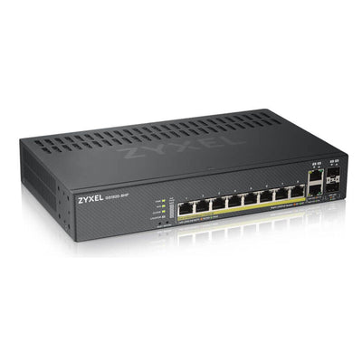 GS1920-8HPV2 Managed Gigabit Ethernet (10/100/1000) Power over Ethernet (PoE) Schwarz