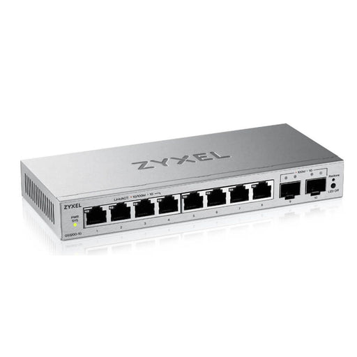 Produktbild Gigabit-Switch - Zyxel GS1200-10v3 Managed L2 Gigabit Ethernet (10/100/1000) Desktop Grau