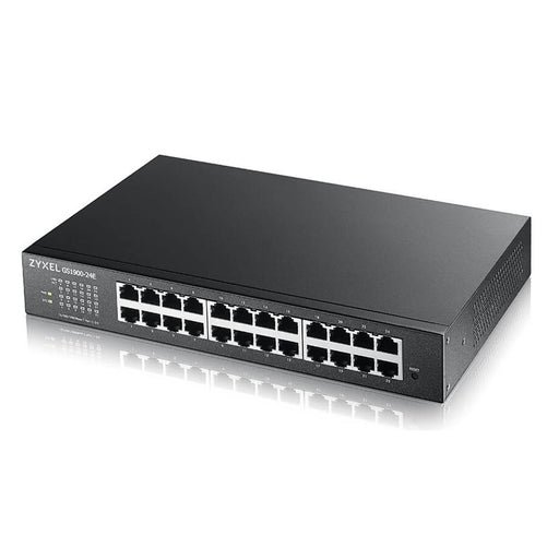Produktbild Netzwerk-Switch - Zyxel GS1900-24E-EU0103F Netzwerk-Switch Managed L2 Gigabit Ethernet (10/100/1000) 1U Schwarz