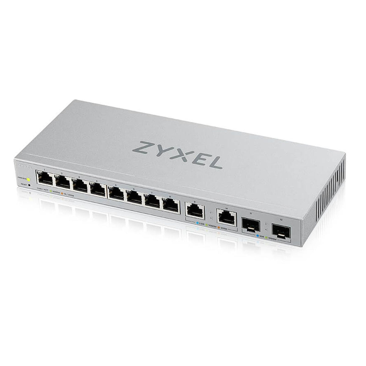 Produktbild Netzwerk-Switch - Zyxel XGS1210-12-ZZ0102F Netzwerk-Switch Managed Gigabit Ethernet (10/100/1000) Grau