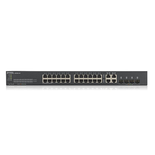 Produktbild Gigabit-Switch - Zyxel GS1920-24V2 Managed Gigabit Ethernet (10/100/1000) Schwarz