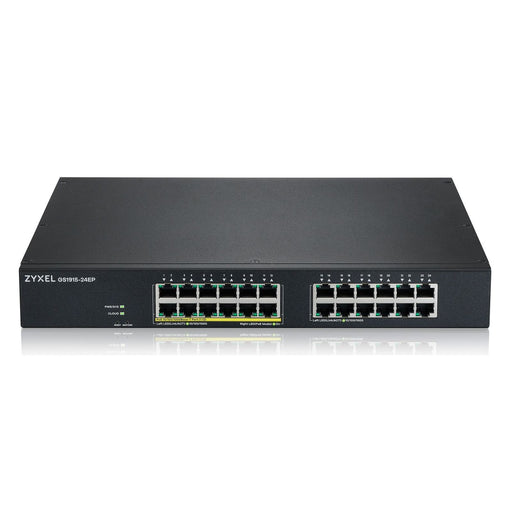 Produktbild Gigabit-Switch - Zyxel GS1915-24EP Managed L2 Gigabit Ethernet (10/100/1000) Power over Ethernet (PoE) 1U Schwarz