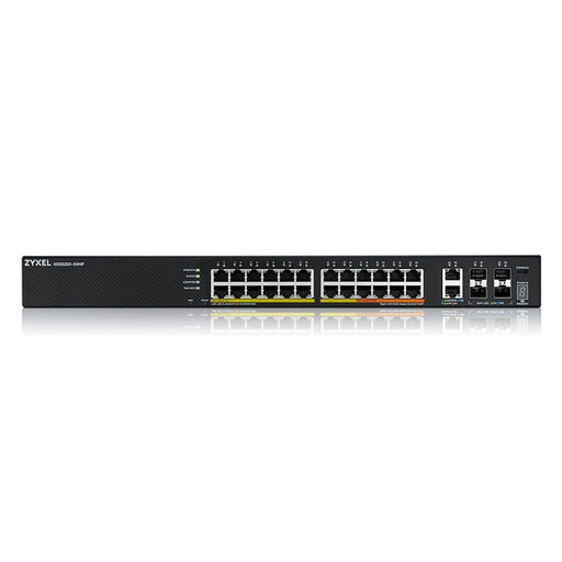 Produktbild Gigabit-Switch - Zyxel XGS2220-30HP Managed L3 Gigabit Ethernet (10/100/1000) Power over Ethernet (PoE) Schwarz