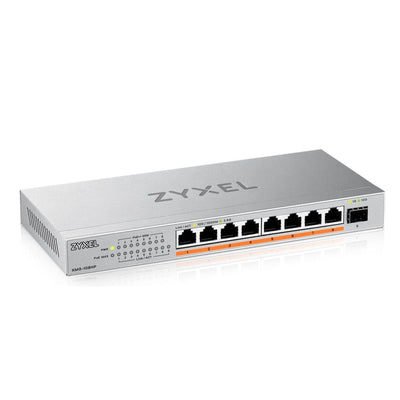 XMG-108HP Unmanaged 2.5G Ethernet (100/1000/2500) Power over Ethernet (PoE)