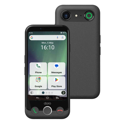 Aurora A10 11,4 cm (4.5) Dual-SIM Android 14 4G USB Typ-C 4 GB 64 GB 3000 mAh Graphit