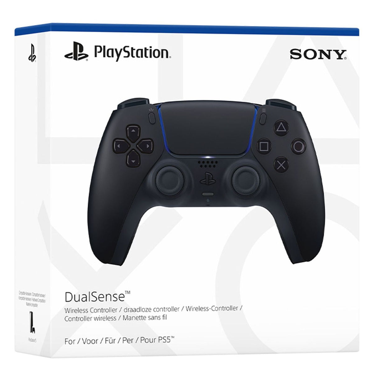 Produktbild Gaming-Controller - Sony DualSense v3 Schwarz Bluetooth/USB Gamepad Analog / Digital PlayStation 5