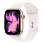 Apple Watch Series 11 GPS 46mm Aluminium Rose Gold Sport Band Light Blush M/L