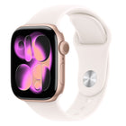 Apple Watch Series 11 GPS 42mm Aluminium Rose Gold Sport Band Light Blush S/M