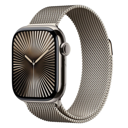 Produktbild Smartwatch - Apple Watch Series 10 OLED 42 mm Digital 374 x 446 Pixel Touchscreen 4G Titan WLAN GPS