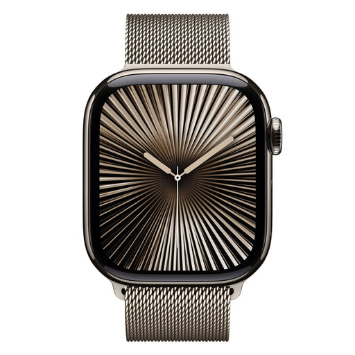 Produktbild Smartwatch - Apple Watch Series 10 OLED 42 mm Digital 374 x 446 Pixel Touchscreen 4G Titan WLAN GPS