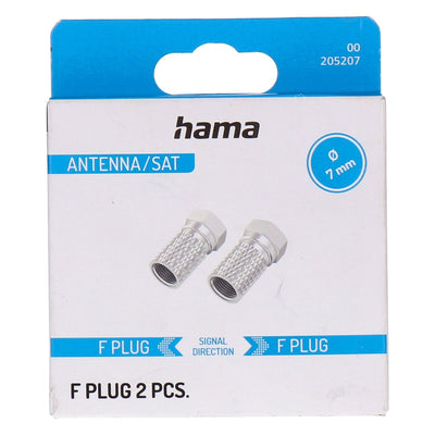 00205207 Koaxialstecker F-Typ 2 Stück(e)