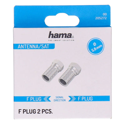 F Stecker 2 Stk  5,8mm