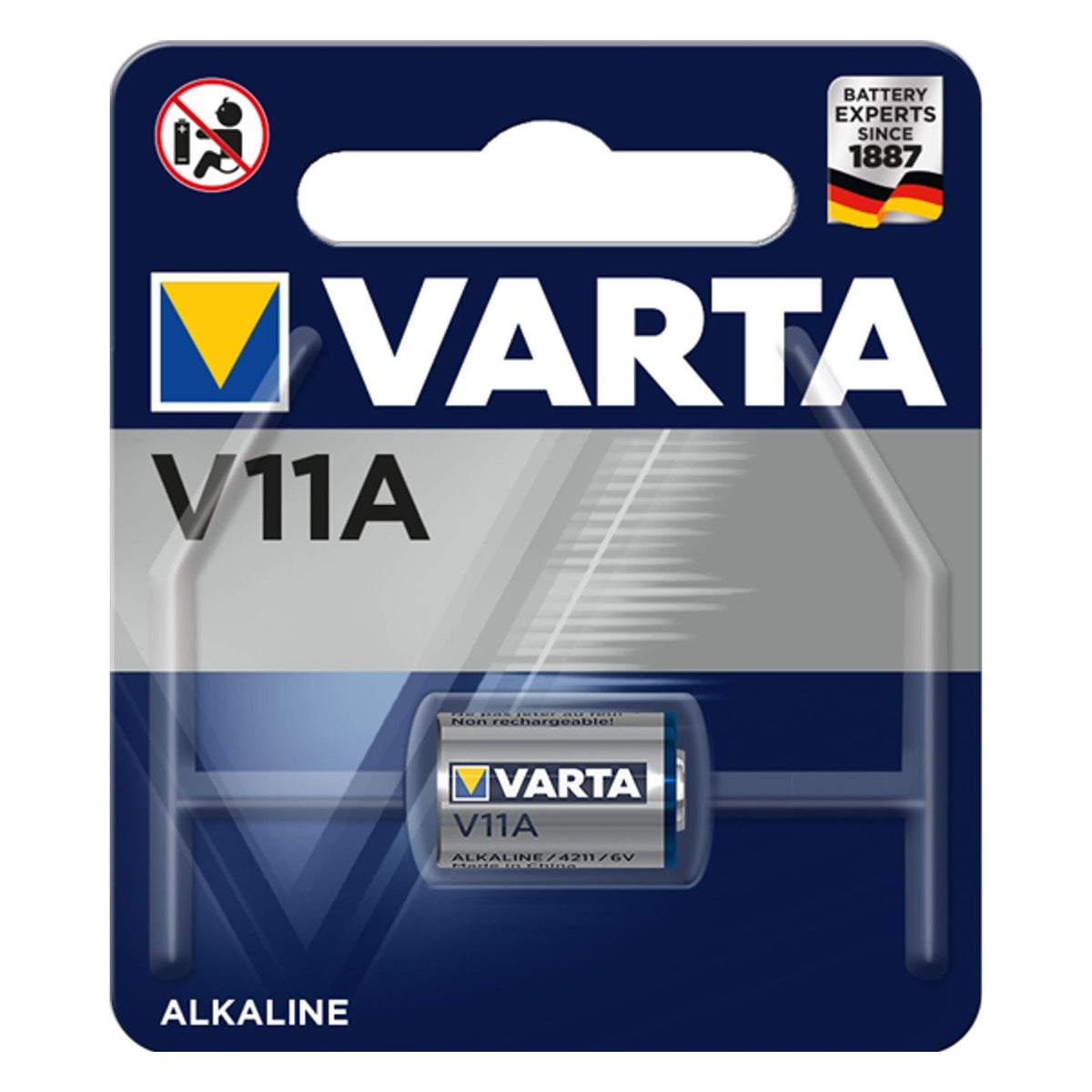 Produktbild Batterie - Varta V11A Einwegbatterie Alkali