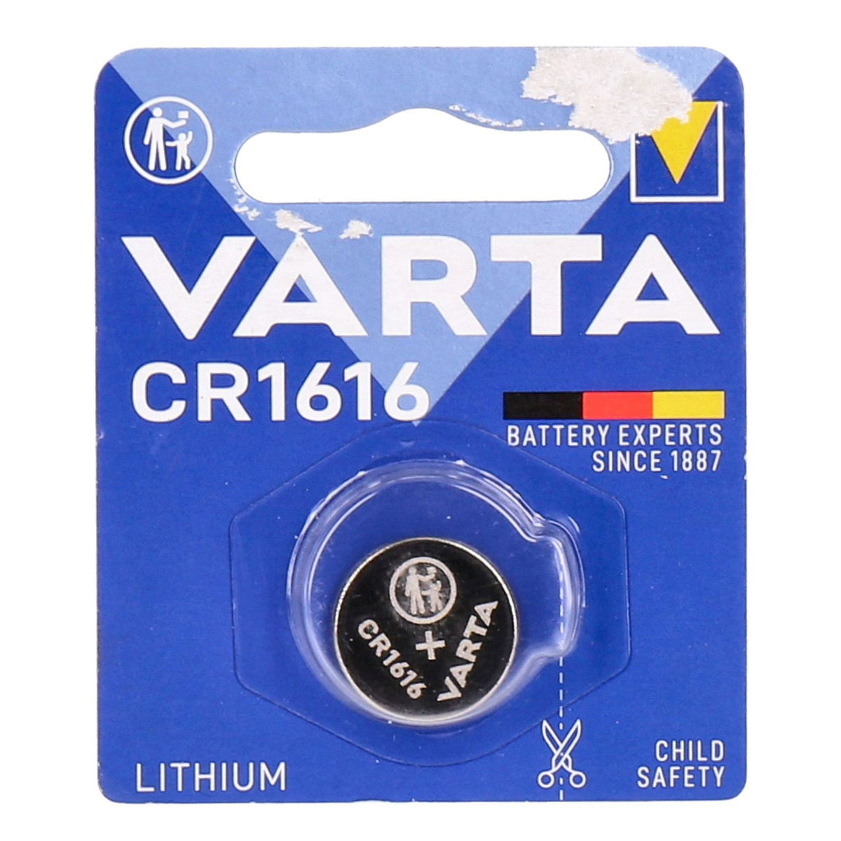 Produktbild Knopfzelle - Varta Knopfzelle Batterie CR1616 Lithium 3V 55 mAh