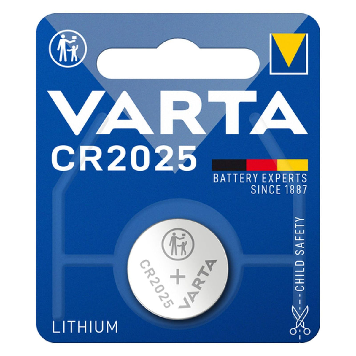 Produktbild Knopfzelle - Varta Knopfzelle CR 2025