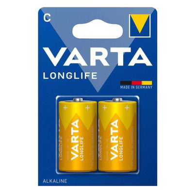 Longlife C - Baby Alkaline Batterien im 2er Blister
