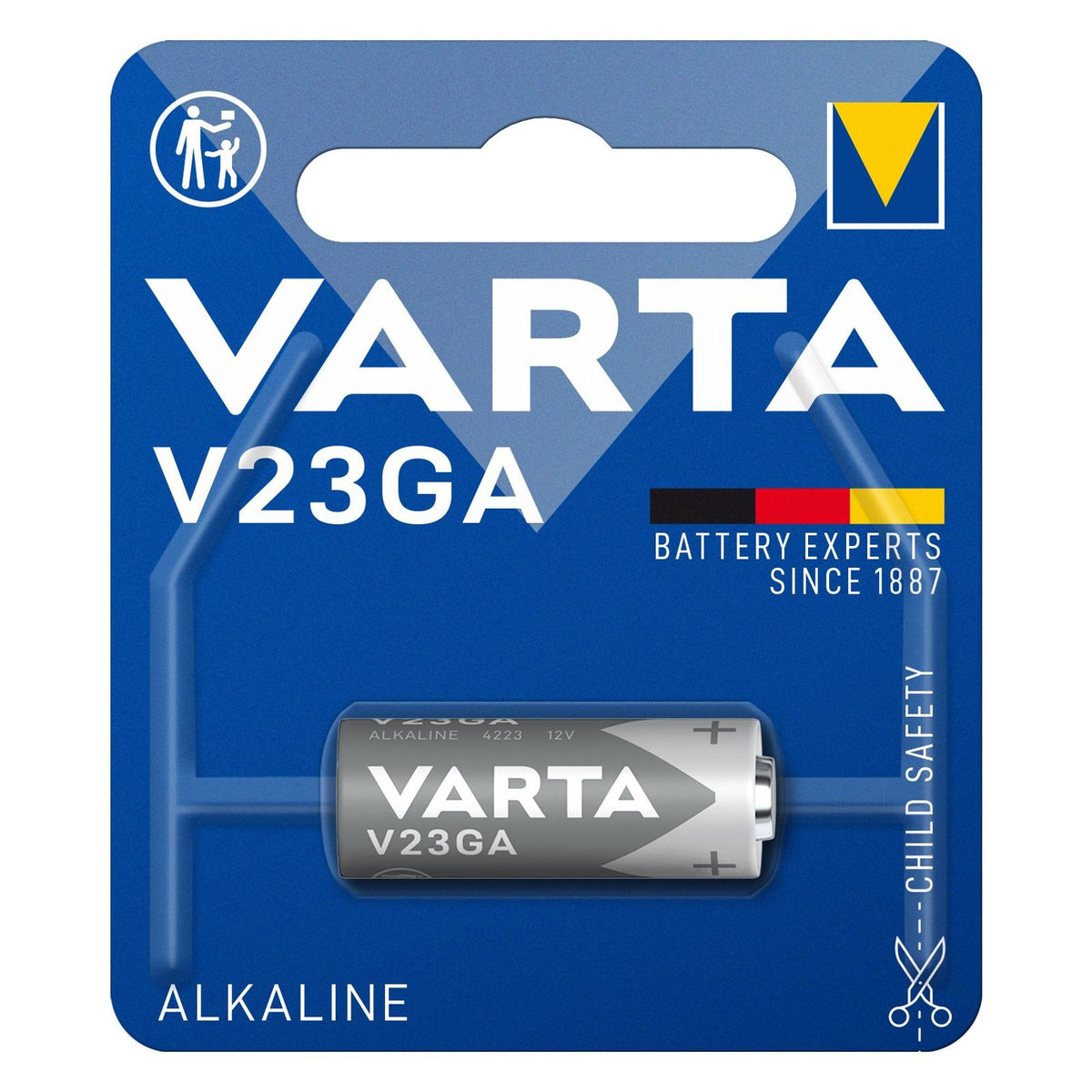 Produktbild Batterie - Varta Professional Electronics V23GA 12V 50 mAh (4223)