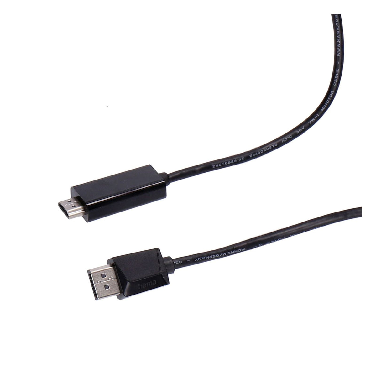 Produktbild Audio- & Video-Adapter - Hama 00205144 Videokabel-Adapter 1,5 m DisplayPort HDMI Schwarz