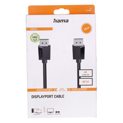 00200696 DisplayPort-Kabel 1,5 m Schwarz