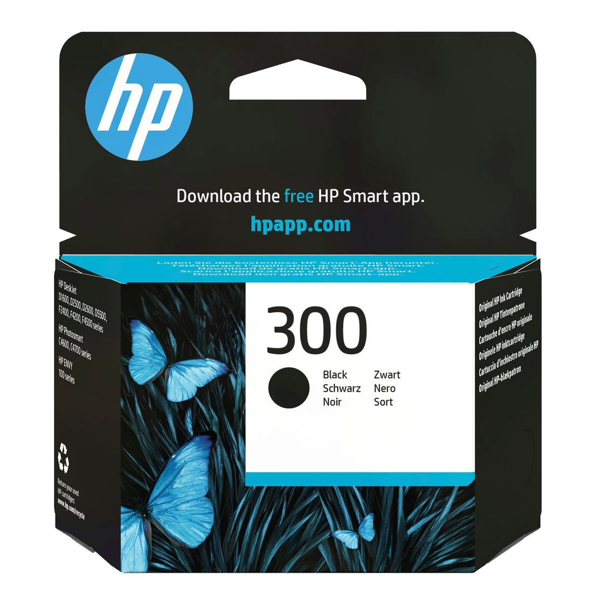 Produktbild Tintenpatrone - HP 300 schwarz