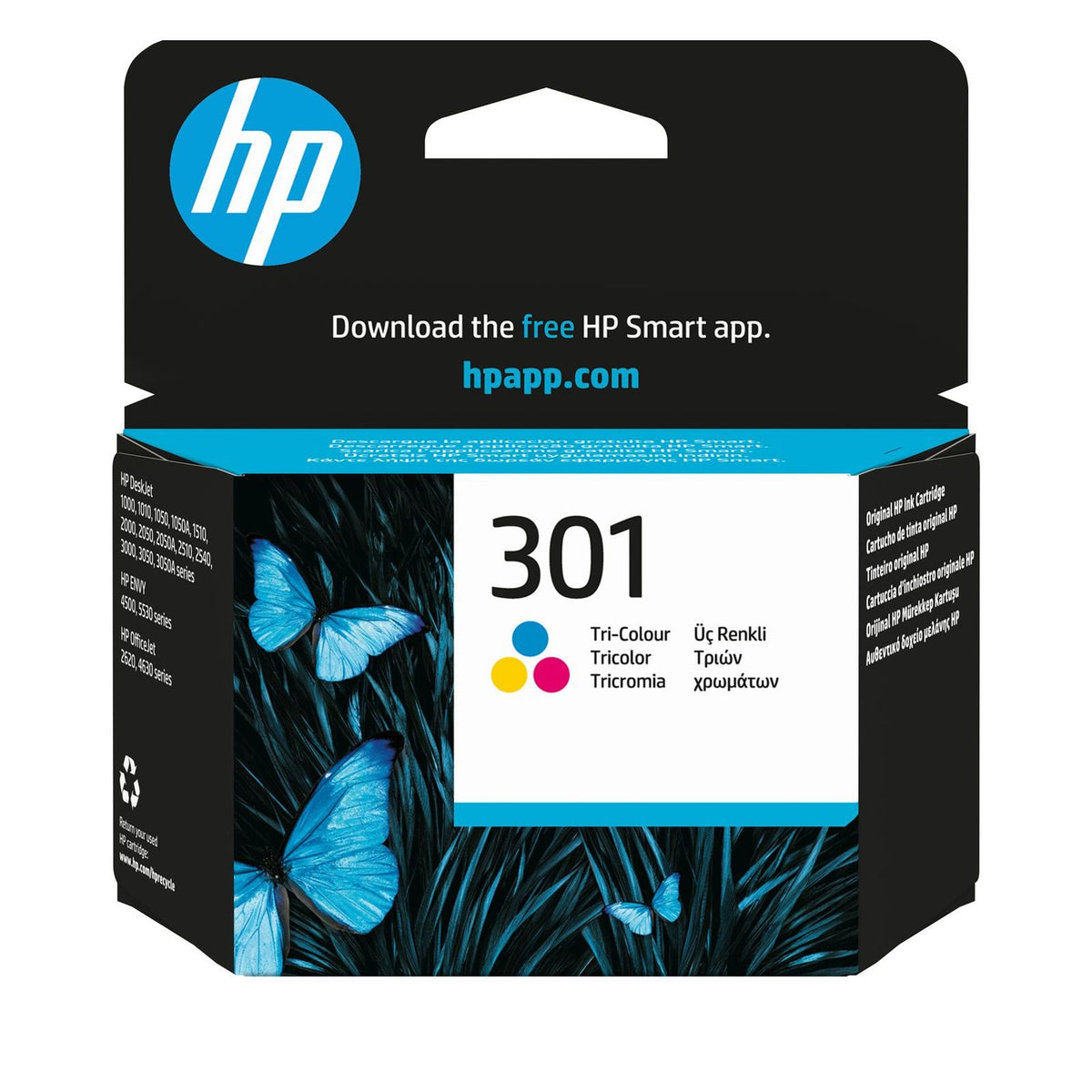 Produktbild Tintenpatrone - HP 301 Tintenpatrone farbig