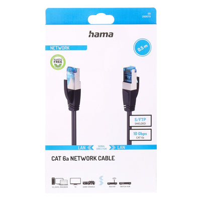 00200679 Netzwerkkabel Schwarz 0,5 m Cat6a S/FTP (S-STP)