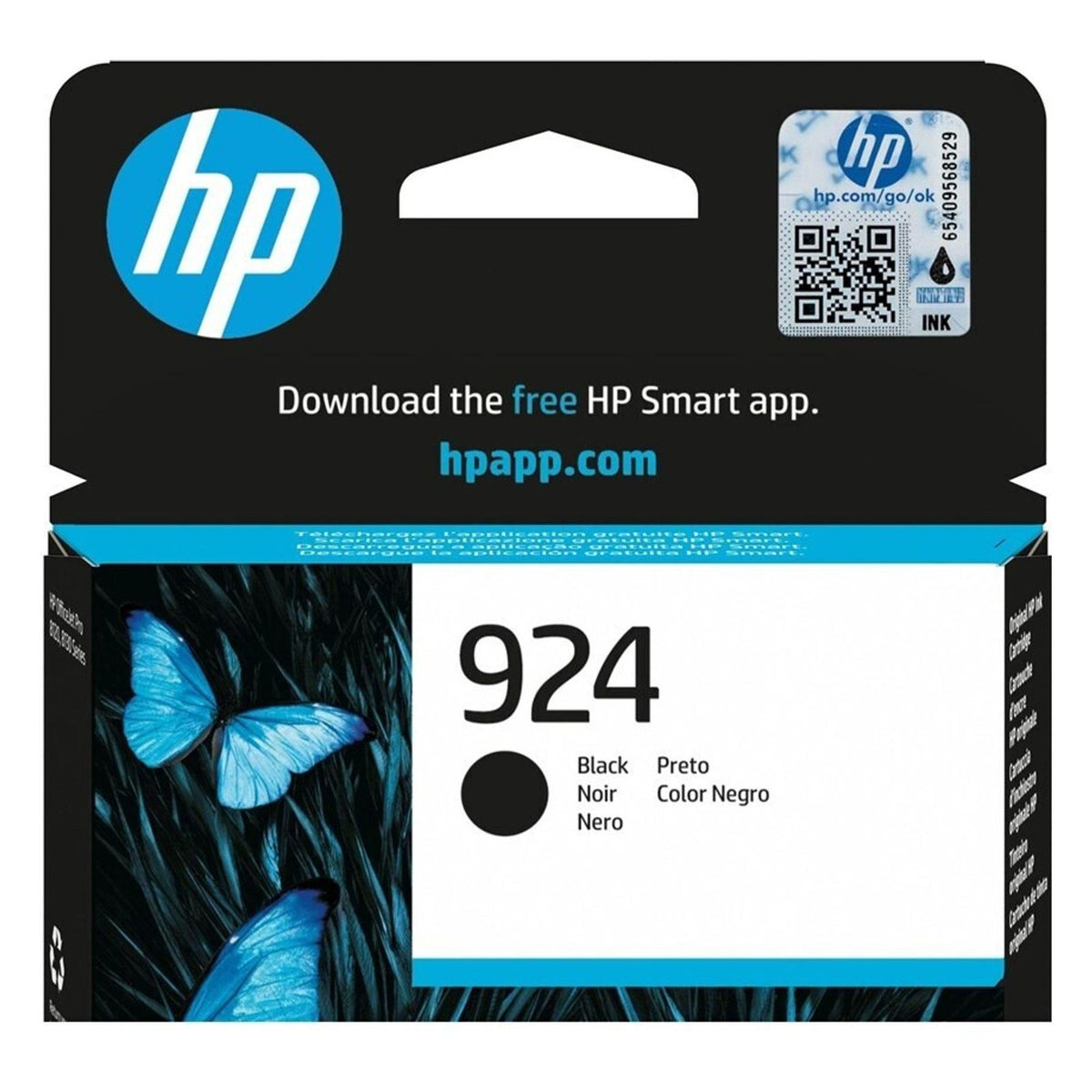 Produktbild Tintenpatrone - HP 924 Schwarz Original Druckerpatrone